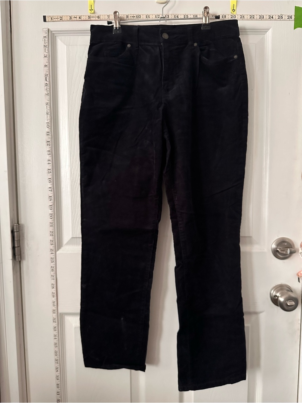 Coldwater Creek Black Straight-Leg Women's Jeans